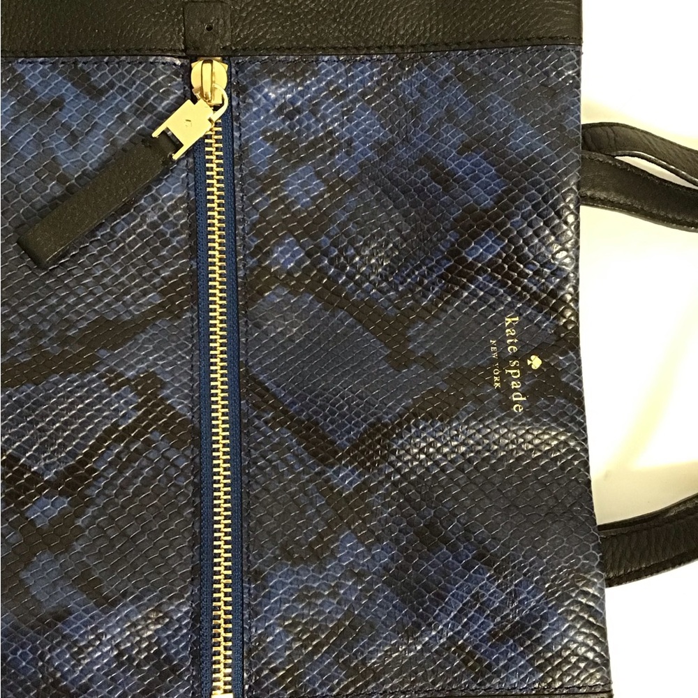 Kate Spade Millenium Park Python Snake Print Tote… - image 8